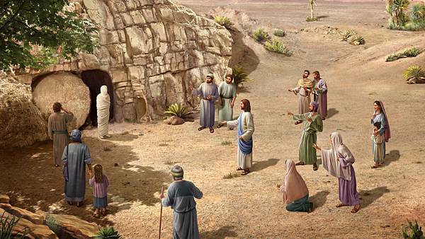 拉撒路复活-众人惊讶