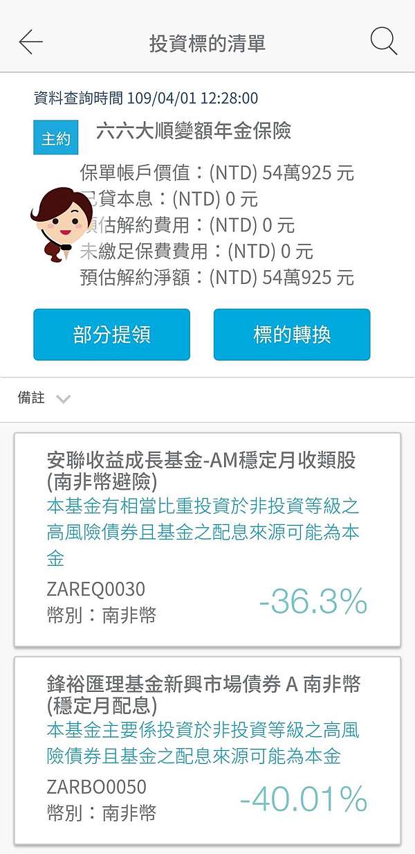 南非幣投資型保單一年半心得 誰比我真實 痞客邦