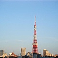 清楚看到東京鐵塔了