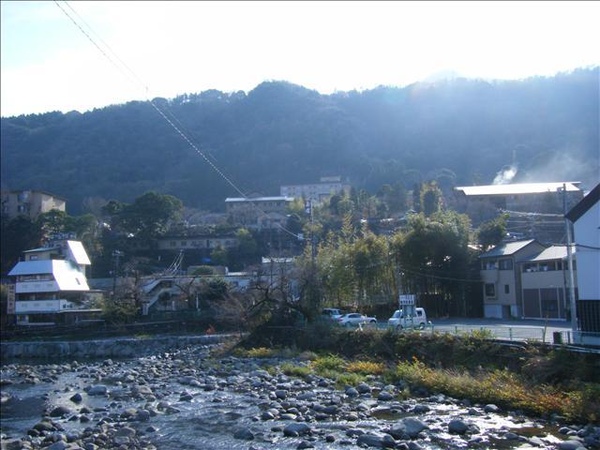 走入溫泉旅館街