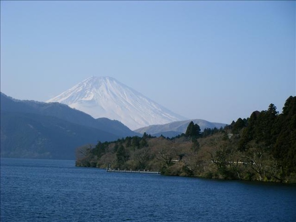 全白的富士山!!