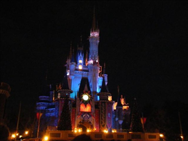 城堡打光很美