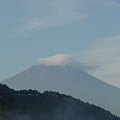 從飯店可以看到富士山