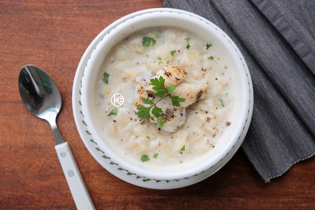 KOKO好食光|煙燻比目魚濃湯_找不到煙燻魚乾我自己DIY KOKO好食光|煙燻比目魚濃湯_找不到煙燻魚乾我自己DIY