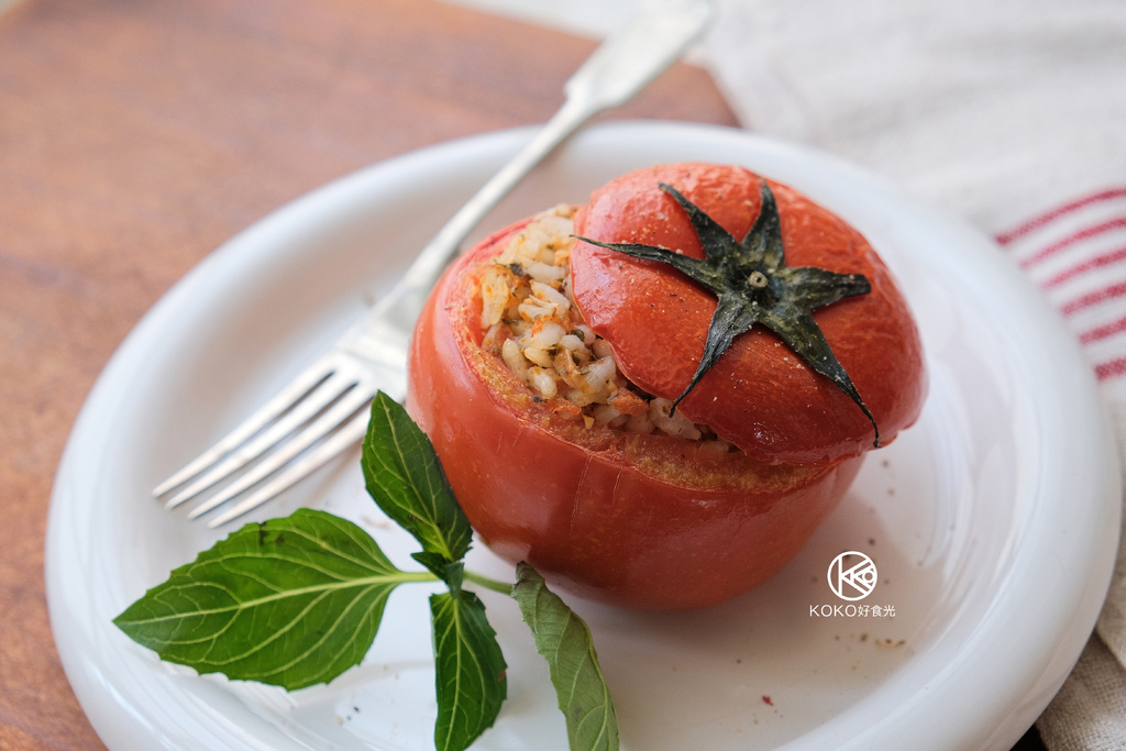 KOKO好食光｜義式蕃茄鑲飯＿鎖住滿滿茄紅素