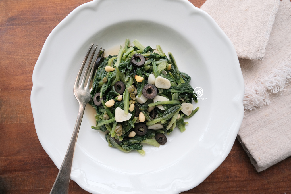 KOKO好食光｜拿坡里風炒A菜＿化苦味為美味的義式魔法