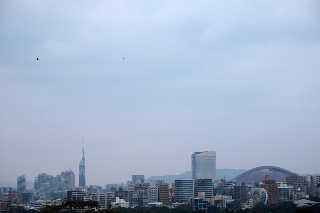 [日本九州] 大濠公園和舞鶴公園遊玩,享用博多もつ鍋やまや美