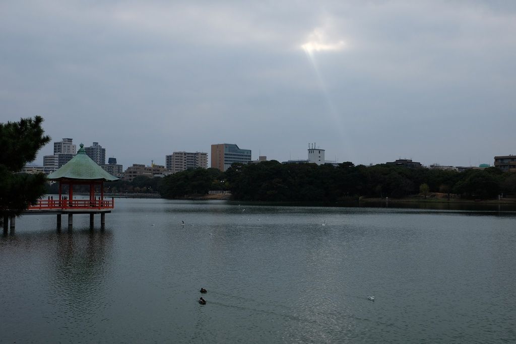 [日本九州] 大濠公園和舞鶴公園遊玩,享用博多もつ鍋やまや美