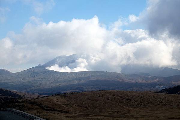 [日本九州] 阿蘇火山 : 寒風刺骨
