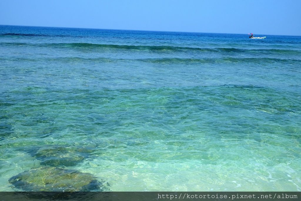 [台灣/小琉球] 連續兩天拜訪蛤板灣沙灘