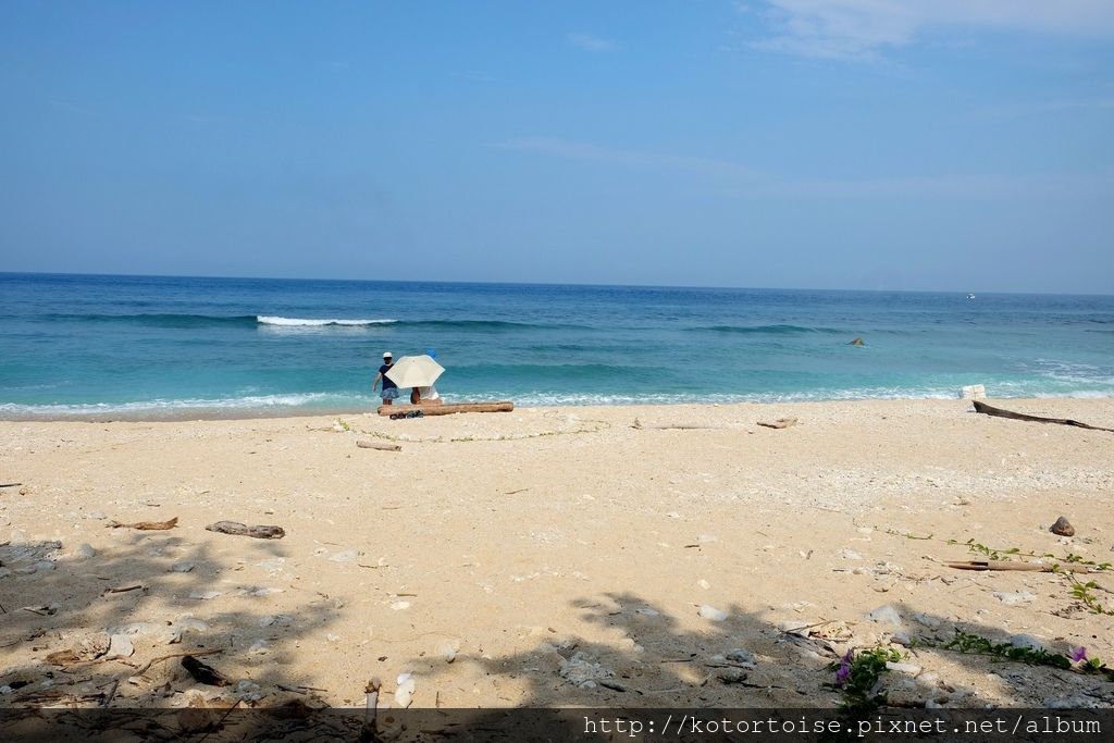 [台灣/小琉球] 連續兩天拜訪蛤板灣沙灘