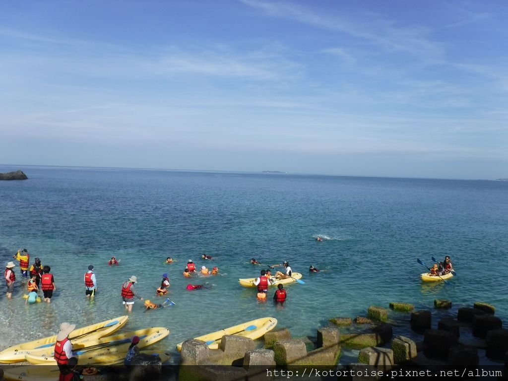 [台灣/澎湖] 海上獨木舟 !!! 員貝嶼超好玩