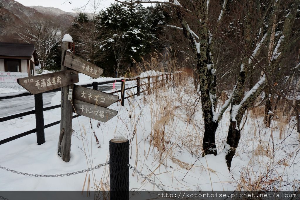 [日本北陸] 意料之外的雪國美景 - 平湯溫泉