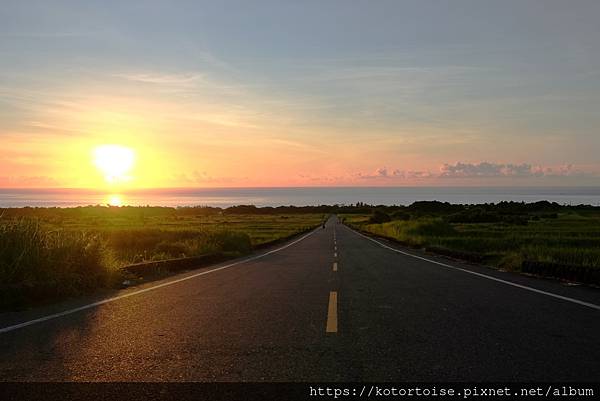 [台灣/台東] 2022.7 長濱金剛大道的黃昏、清晨、和日