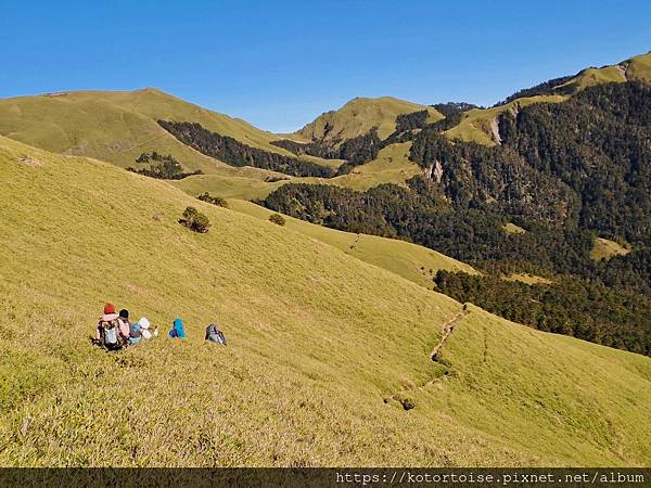 [台灣/南投] 2023.11 雲海日出黃金大草原: 奇萊南