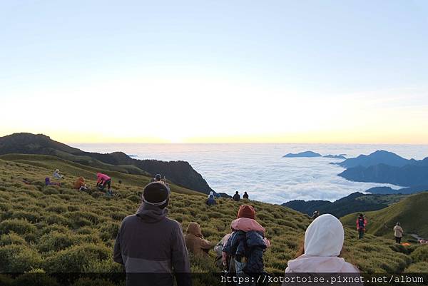 [台灣/南投] 2023.11 雲海日出黃金大草原: 奇萊南