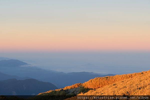 [台灣/南投] 2023.11 雲海日出黃金大草原: 奇萊南