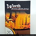 WORTH烏克麗麗弦：BL (21"23"共用咖啡軟弦)