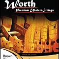 WORTH烏克麗麗弦：BL (21"23"共用咖啡軟弦)