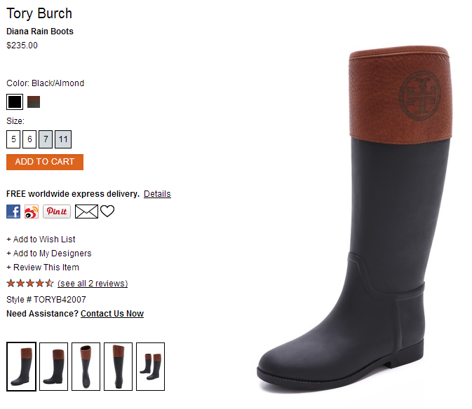 Tory Burch Diana Rain Boots   SHOPBOP.png