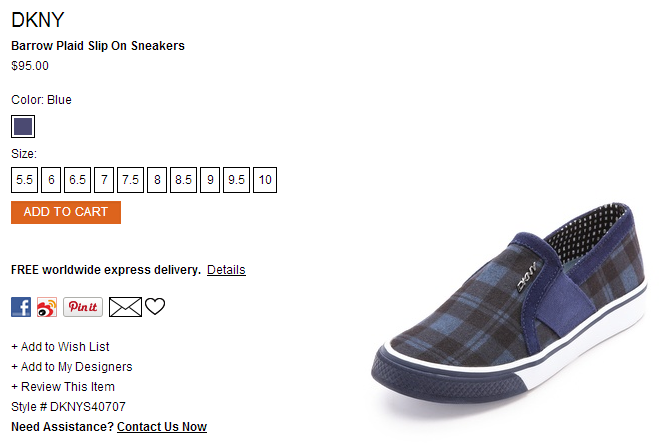 DKNY Barrow Plaid Slip On Sneakers   SHOPBOP.png