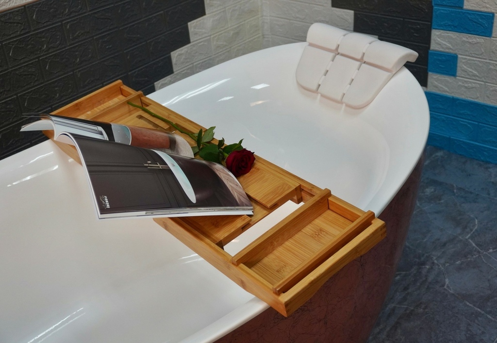 獨立式浴缸推薦| iBenso采誼國際彩繪浴缸 便於安裝清潔