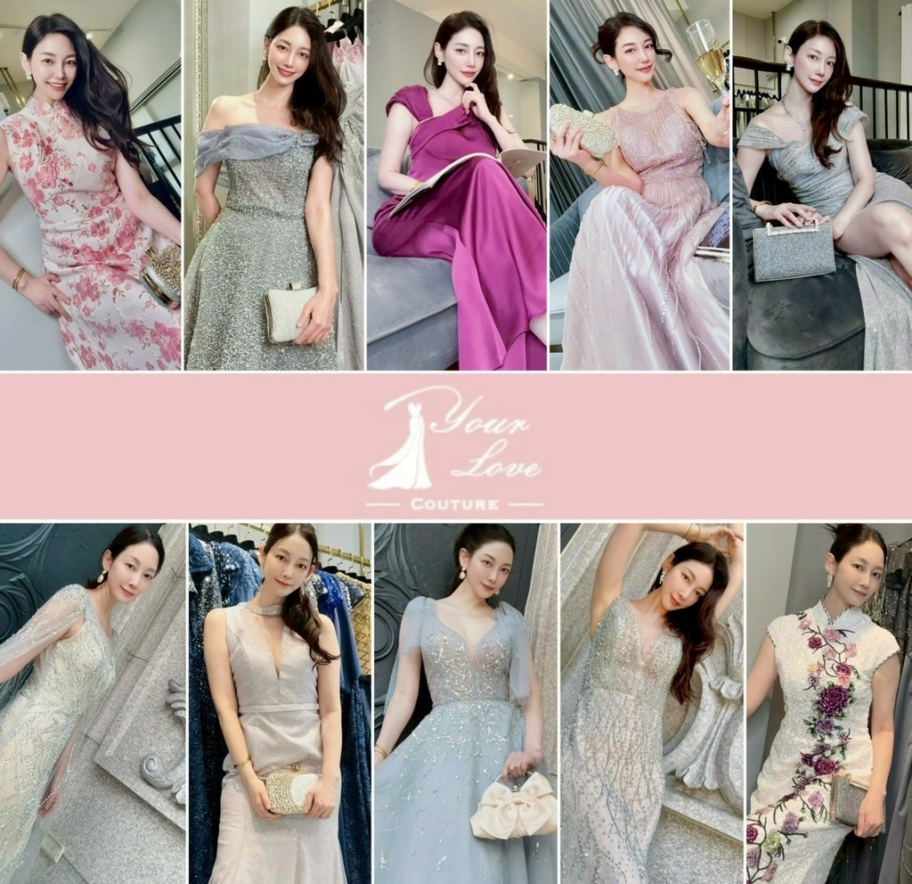 禮服推薦｜侑樂精品禮服高雄館 一日店長棠小璇 2025-20