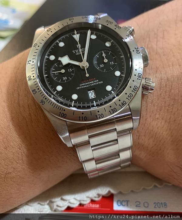 tudor black bay chrono 79350