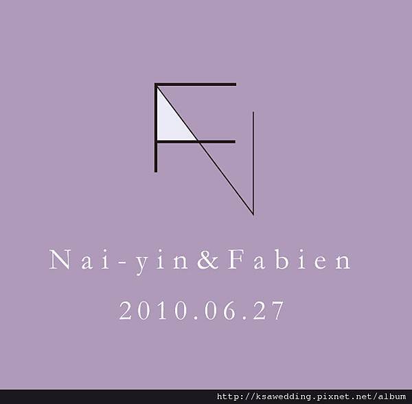 NY & Fabien Wedding Logo