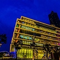 高雄新市立圖書總館夜景