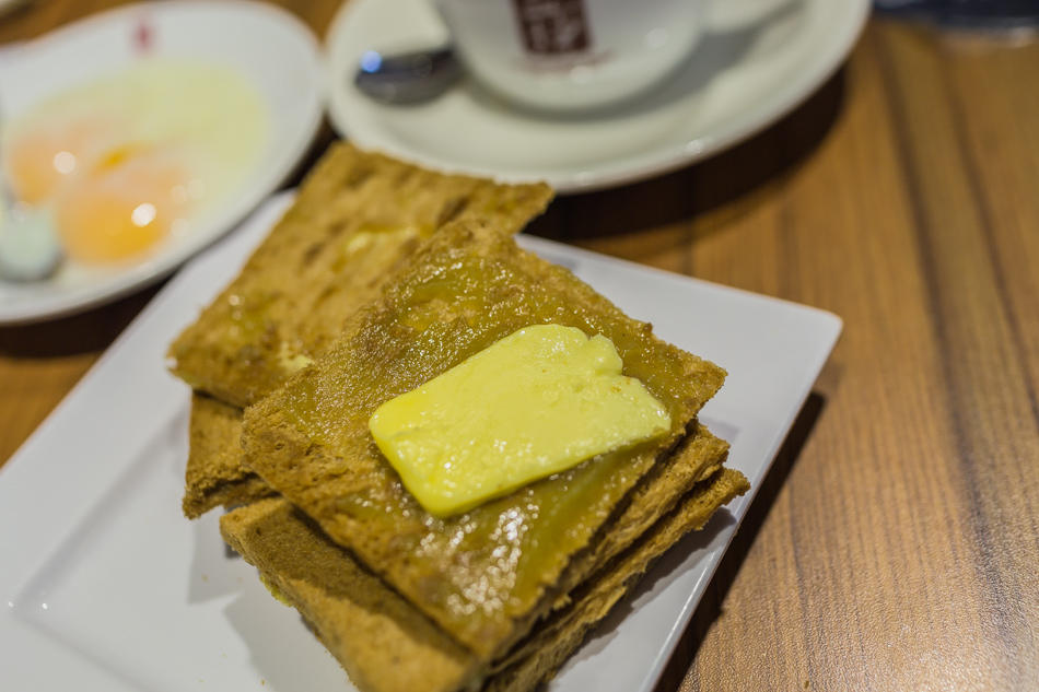 香港美食 - 尖沙咀亞坤吐司咖啡