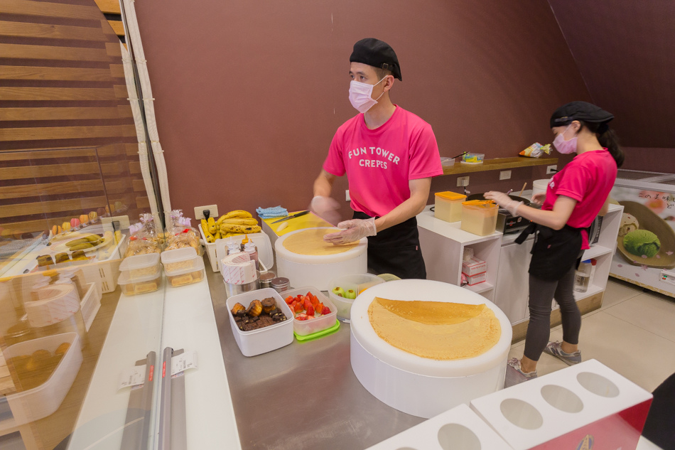 高雄甜點-fun tower日式可麗餅 高雄甜點-fun tower日式可麗餅
