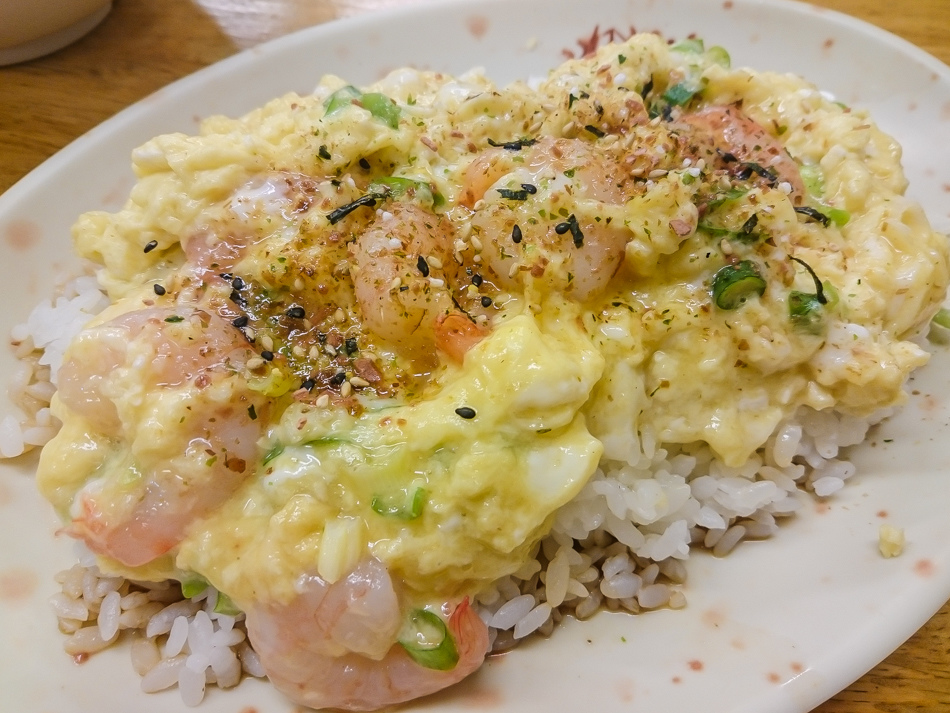 捷運美麗島站-南華中日複合料理 捷運美麗島站-南華中日複合料理滑蛋蝦仁飯