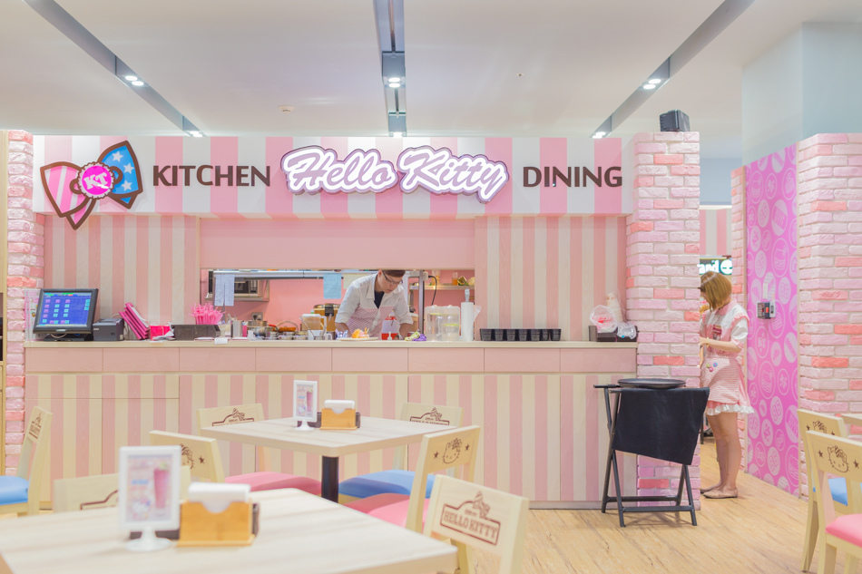 台南美食-南紡夢時代Hello Kitty Kitchen and dining