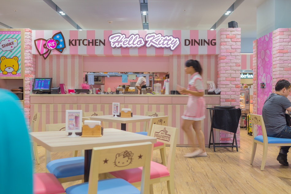 台南美食-南紡夢時代Hello Kitty Kitchen and dining