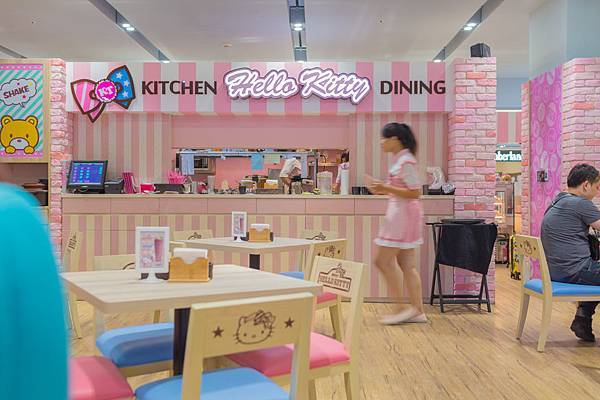 台南美食-南紡夢時代Hello Kitty Kitchen and dining