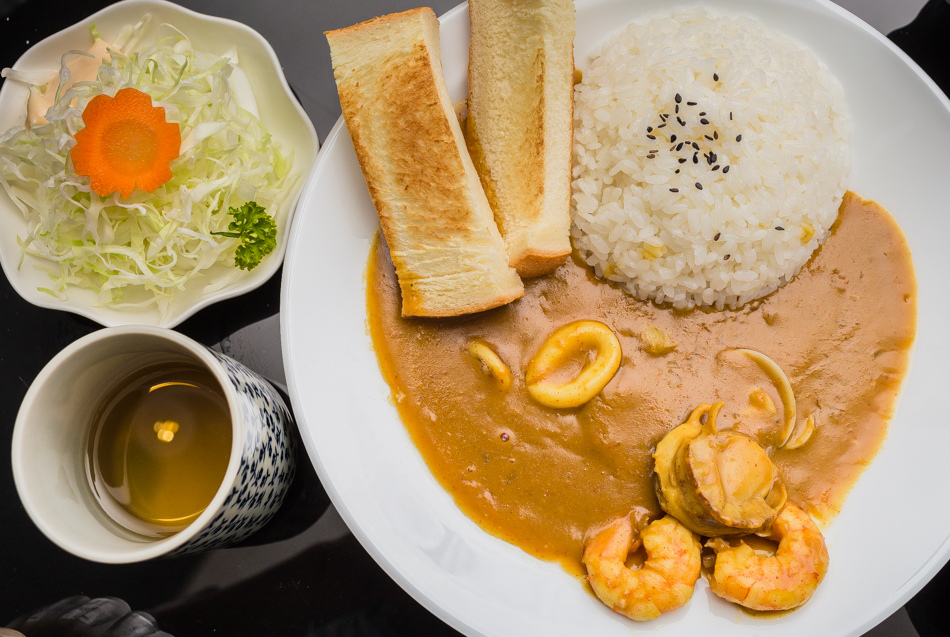 塔庫先生海鮮咖哩飯定食 塔庫先生海鮮咖哩飯定食