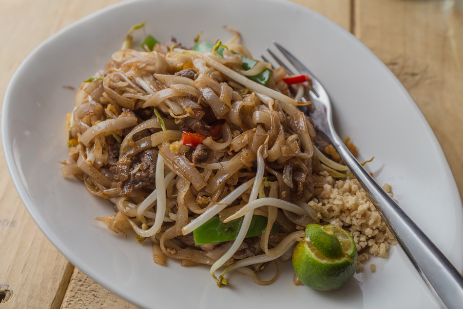泰閣餐酒館晚餐-牛肉炒河粉 泰閣餐酒館晚餐-牛肉炒河粉