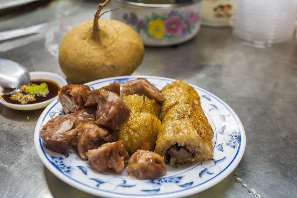 高雄美食 - 堂伯豬肝卷 高雄美食 - 堂伯豬肝卷