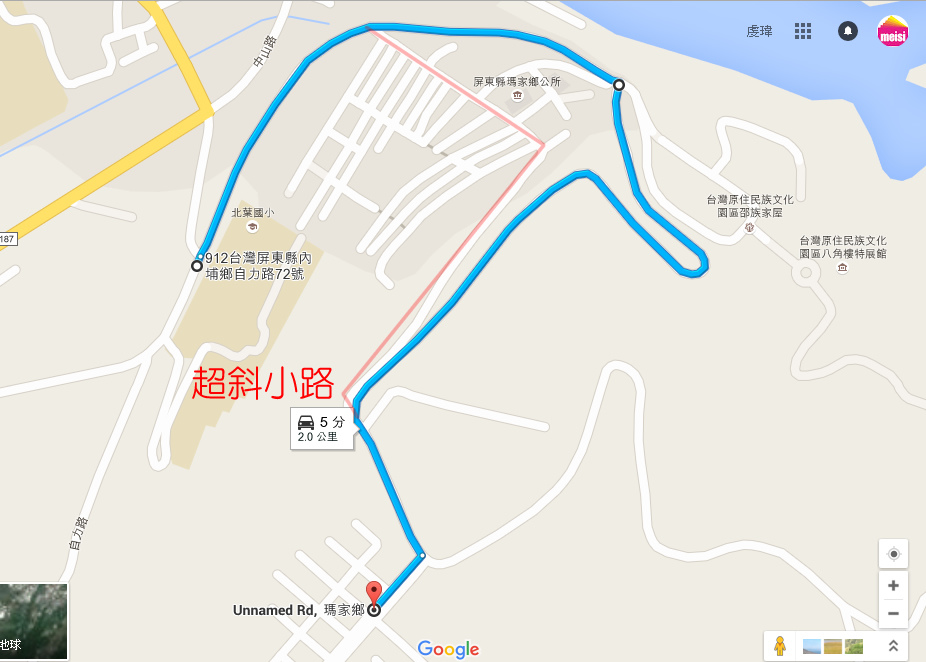 禮納里地圖 禮納里地圖