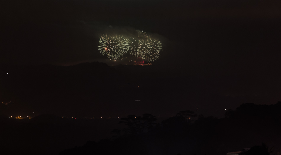 中寮山跨年煙火