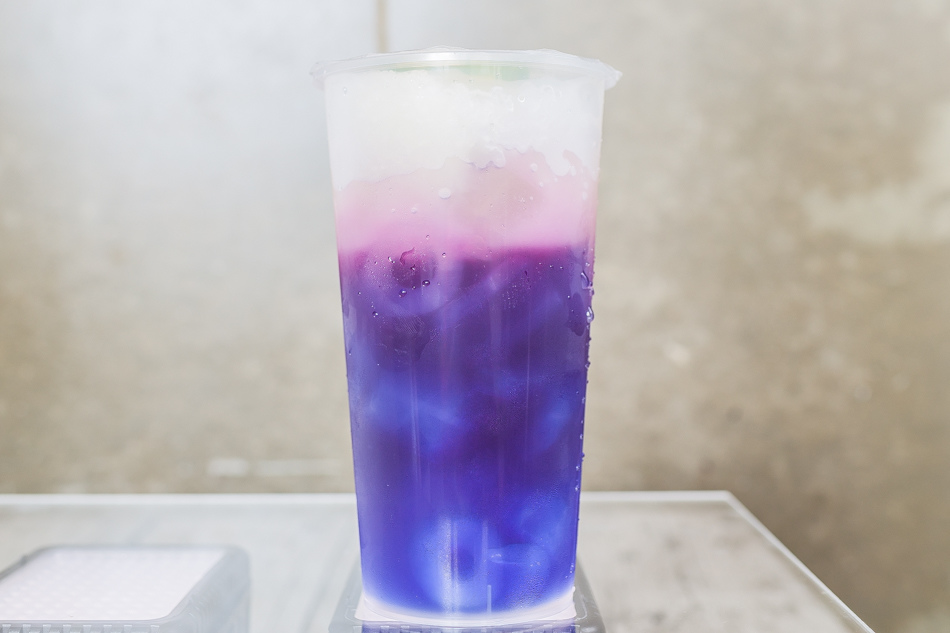 蝶豆檸檬冰茶 蝶豆檸檬冰茶