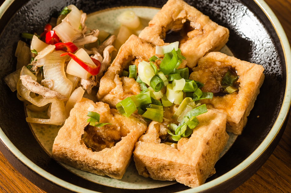 鳳山美食參福麵線。豆腐