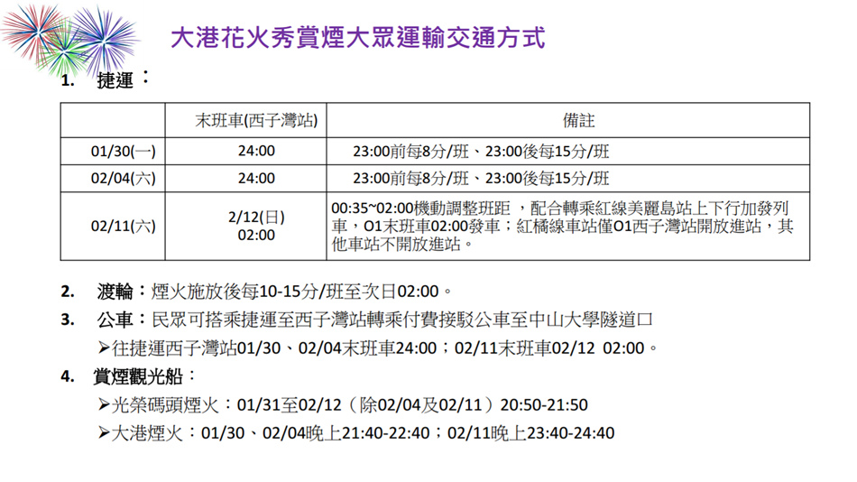 2017-高雄燈會藝術節-大港花火秀懶人包 2017-高雄燈會藝術節-大港花火秀懶人包
