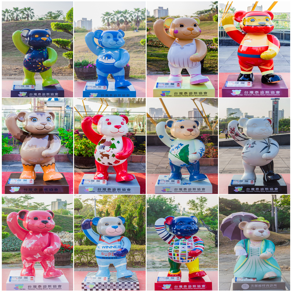 超可愛百隻泰迪熊來高雄囉 超可愛百隻泰迪熊來高雄囉