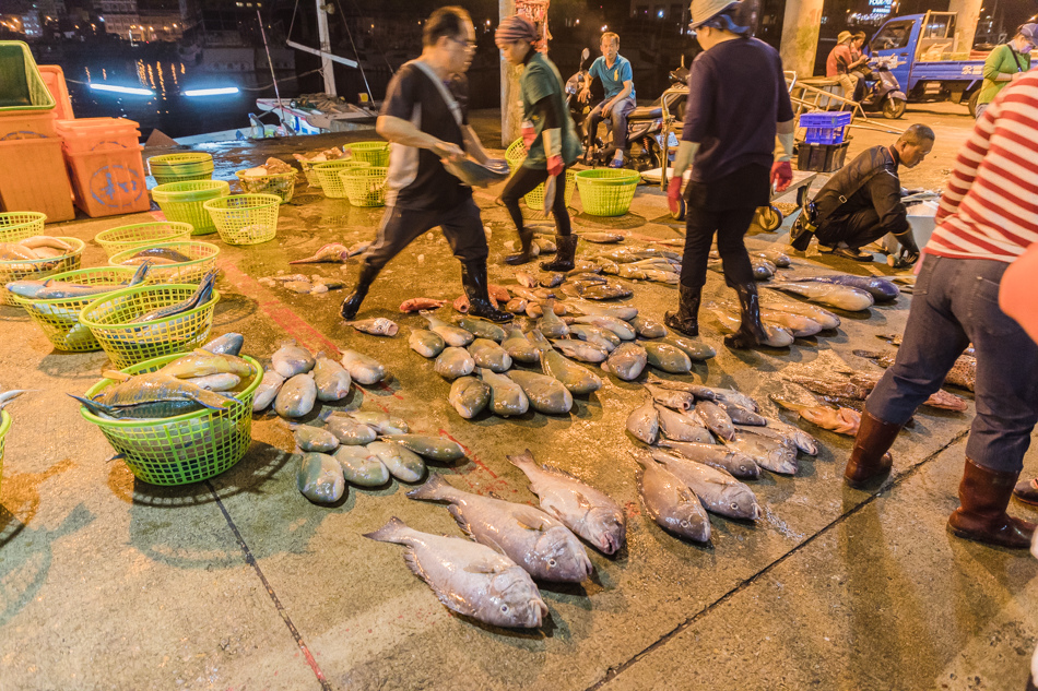 澎湖第三漁港魚市場