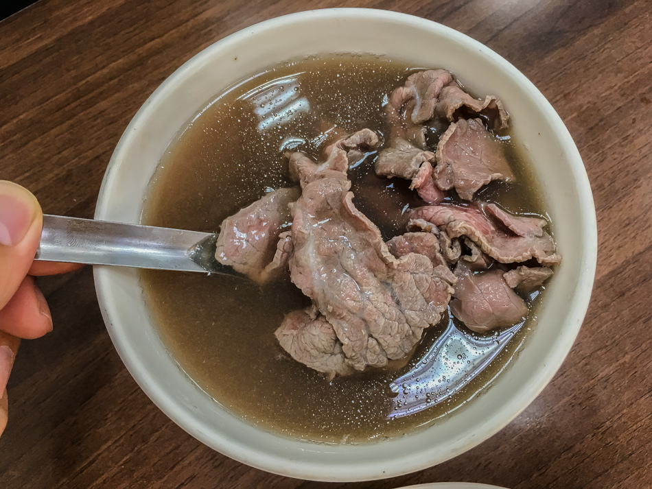 台南美食 - 阿助牛肉湯
