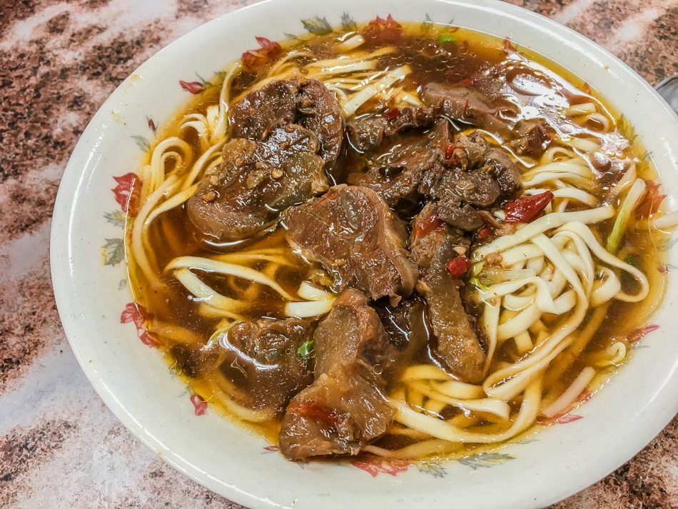 岡山美食 - 公園牛肉麵