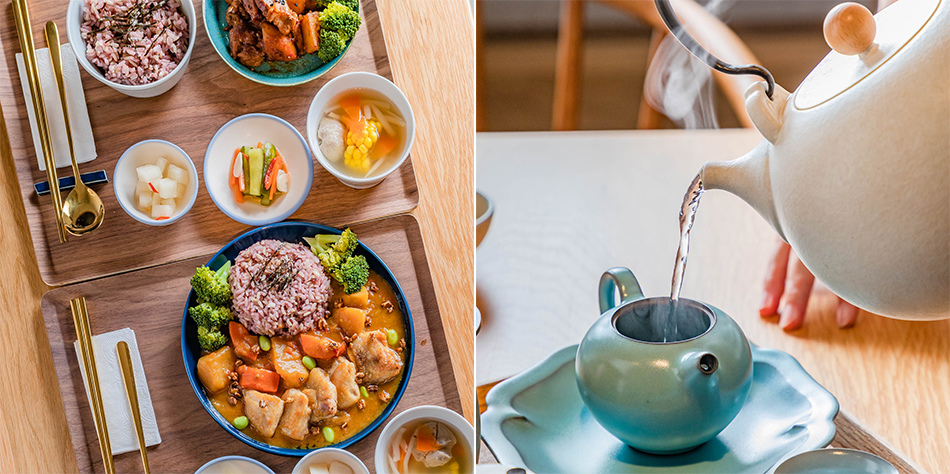 高雄美食  - 沏上一壺茶緩慢你的步調 高雄美食 - 稻稻來茶空間・瑜珈