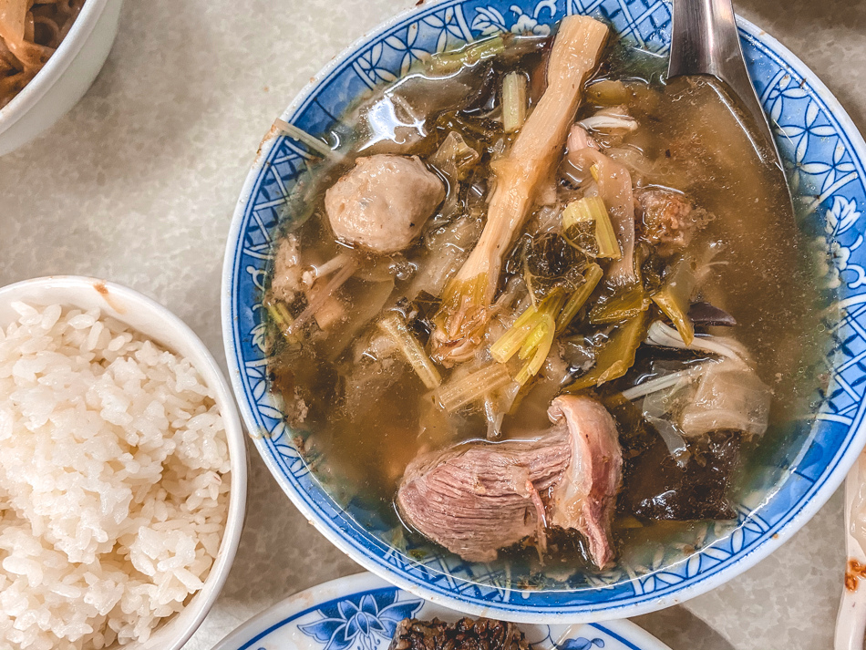 旗山美食 - 古早味什菜飯湯 美濃粄條